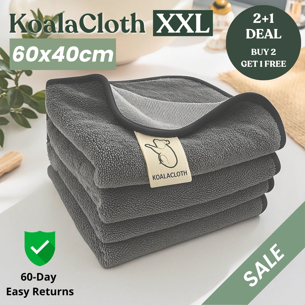 KoalaCloth – New Zealand’s Most Loved Streak-Free Cloth (XXL 60x40cm) - Image 14