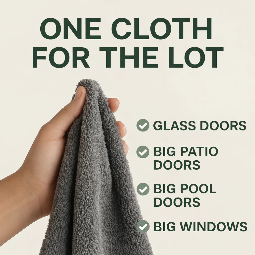 KoalaCloth XXL — Canada's Window & Glass Door Cleaning Cloth (60×40 cm) - Image 5